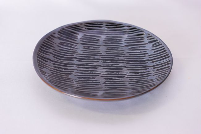 WTI Stoneware Salad Plate 8 5/8&quot; Gray 12/Case