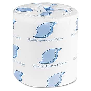 GEN 276 BATHROOM TISSUE WHITE 2-PLY 500 SHEETS 96X1CT