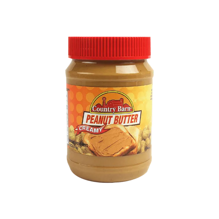 COUNTRY BARN CREAMY PEANUT BUTTER 12X12OZ