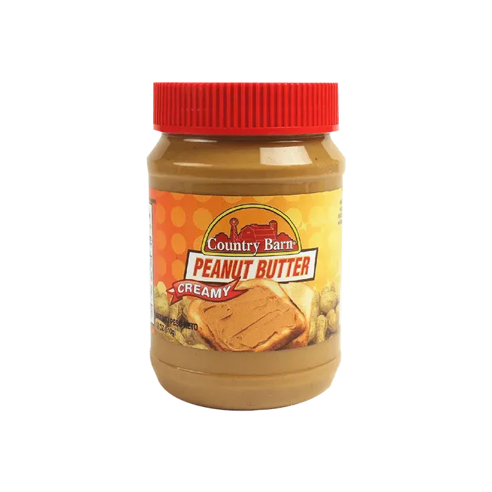COUNTRY BARN CREAMY PEANUT BUTTER 12X12OZ