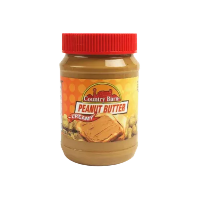 COUNTRY BARN CREAMY PEANUT BUTTER 12X12OZ
