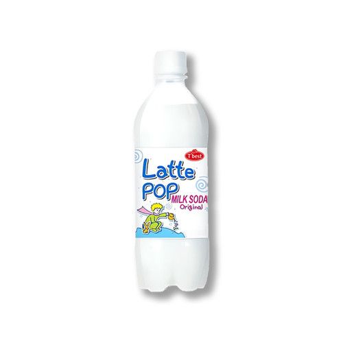 T&#39;BEST LATTE POP MILK SODA ORIGINAL DRINK 20X500ML