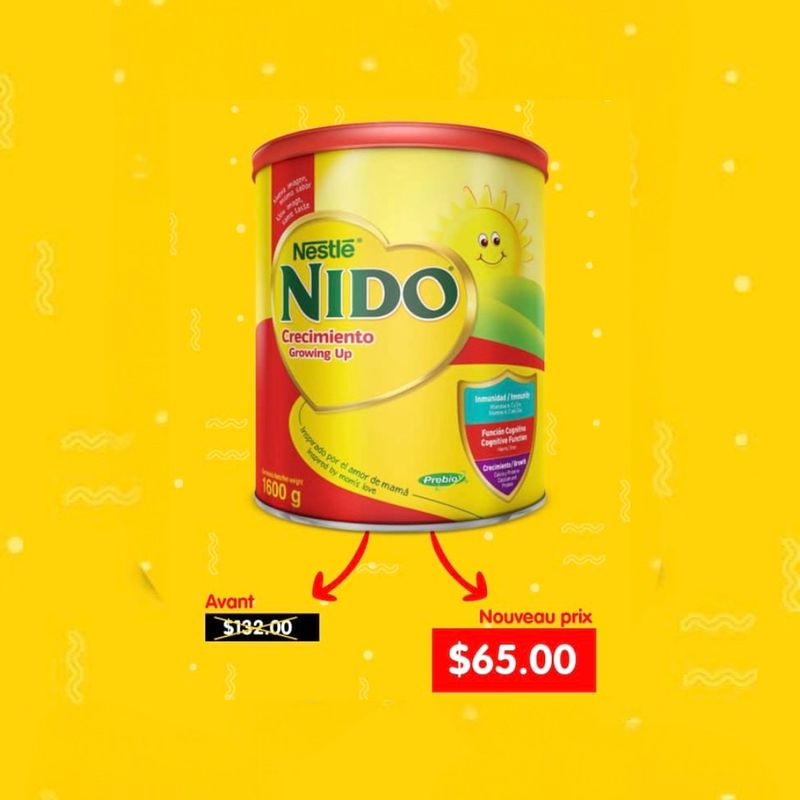 NESTLE NIDO GROWING UP CAN 6X1600G