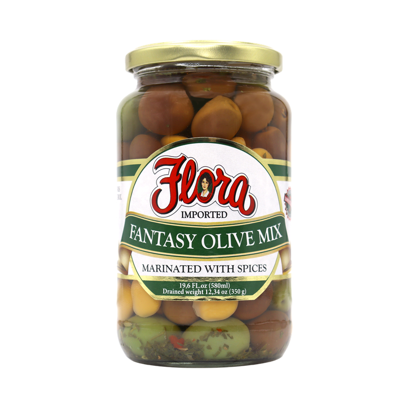 FLORA PARTY MIX OLIVES 2X57OZ