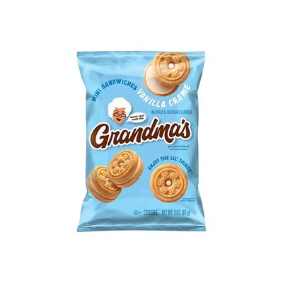GRANDMA&#39;S MINI SANDWICH CREMES VANILLA 42X3OZ