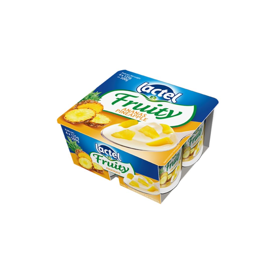 LACTEL FRUITY PINEAPPLE 12X4X125G