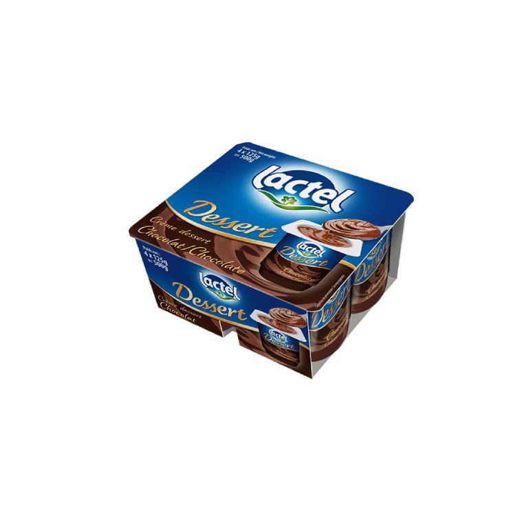 LACTEL DESSERT CHOCOLATE 12X4X125G