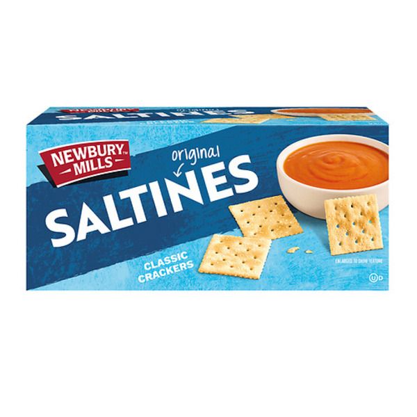 NEWBURY MILLS ORIGINAL SALTINES CRACKERS 12X16OZ