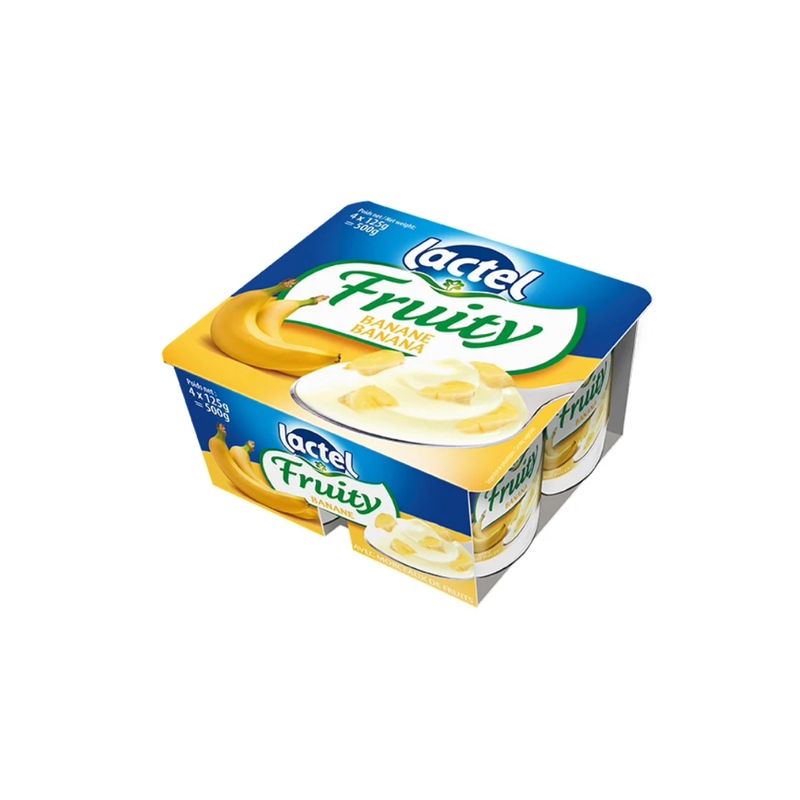 LACTEL FRUITY BANANA 12X4X125G