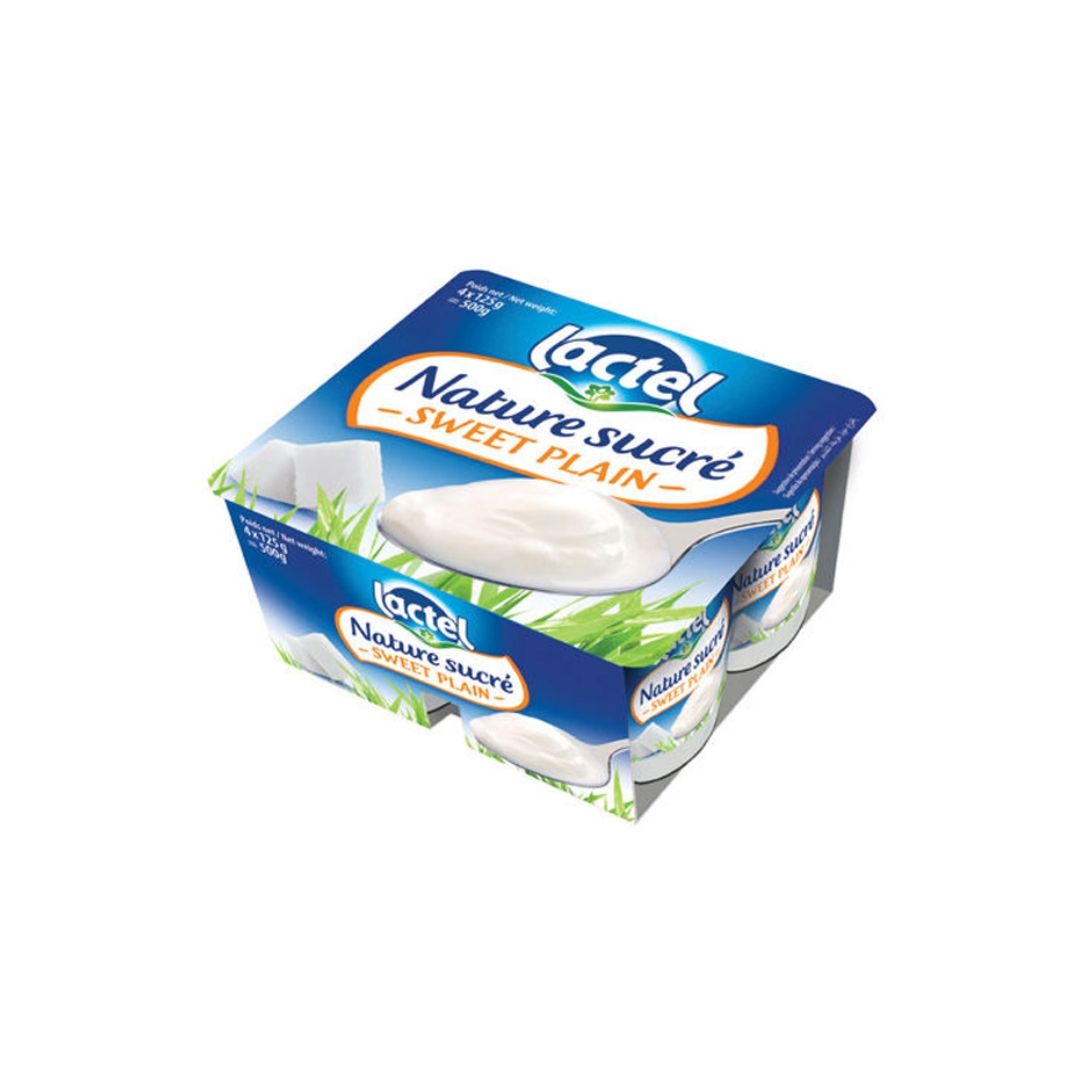 LACTEL FRUITY PLAIN 12X4X125G