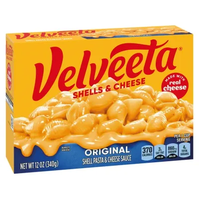 VELVEETA SHELLS &amp; CHEESE 24X12OZ