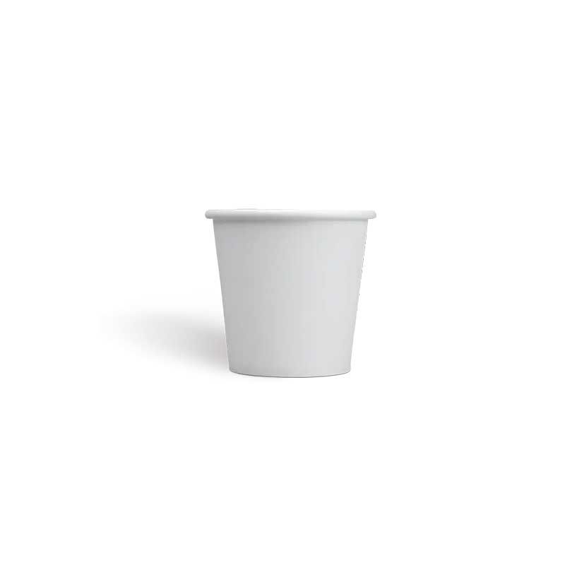 MAXIPLAST 4OZ SINGLE WALL WHITE PAPER CUP 20X50CT