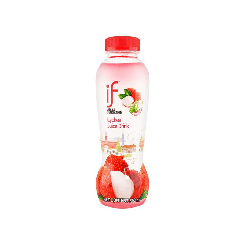 IF LYCHEE JUICE W/ ALOE VERA 24X350ML