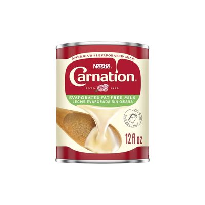 CARNATION EVAPORATED FAT FREE MILK 24X12OZ