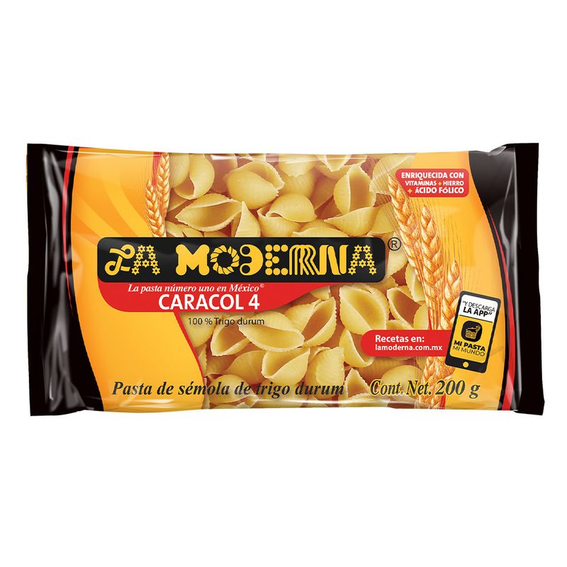 LA MODERNA CARACOL #4 20X200G