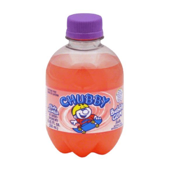 CHUBBY BUBBLE GUM 24X250ML