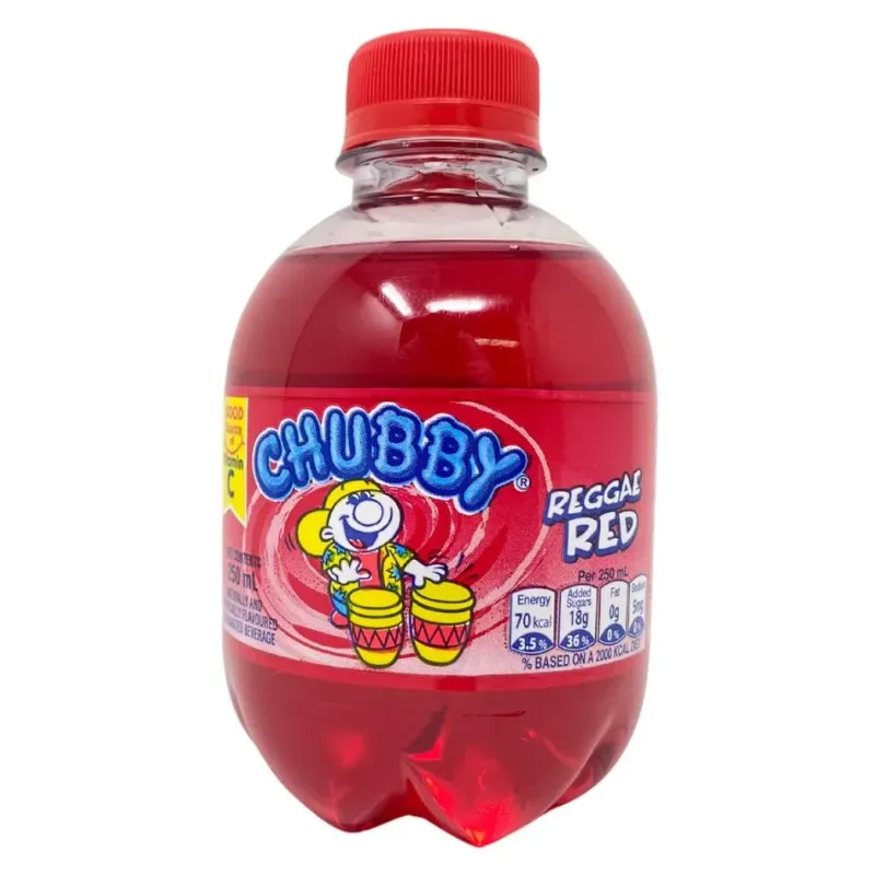 CHUBBY REGGAE RED CHAMPION 24X250ML