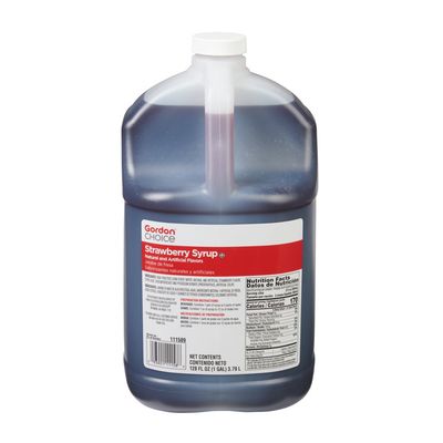 GFS STRAWBERRY SYRUP 4X1GAL