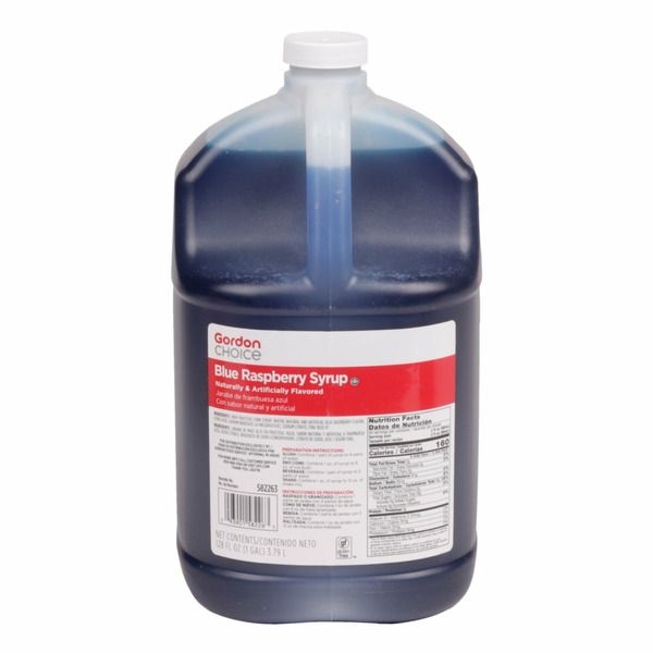 GFS BLUE RASPBERRY SYRUP 4X1GAL