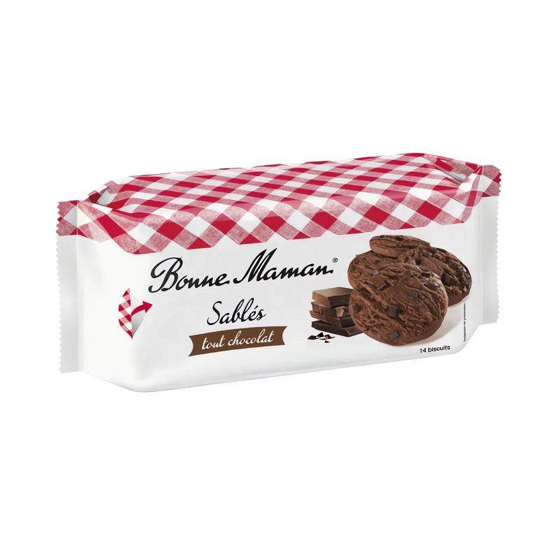 BONNE MAMAN SABLES TOUT CHOCO 8X150G