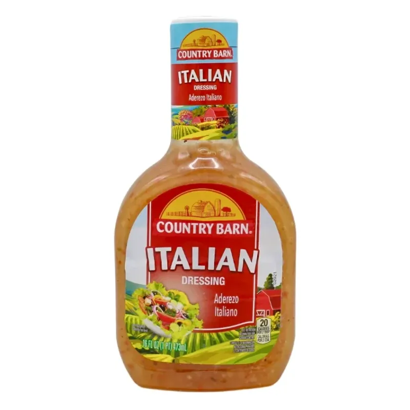 COUNTRY BARN ITALIAN DRESSING 12X16OZ