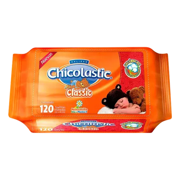 CHICOLASTIC CLASSIC BABY WIPES REFILL 12X120CT