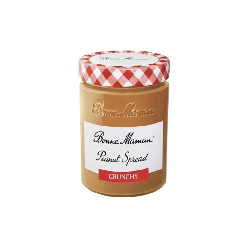 BONNE MAMAN PEANUT SPREAD CRUNCHY 6X325G