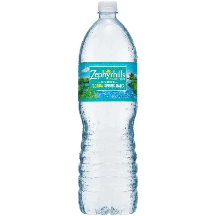 ZEPHYRHILLS NATURAL SPRING WATER 12X1.5L