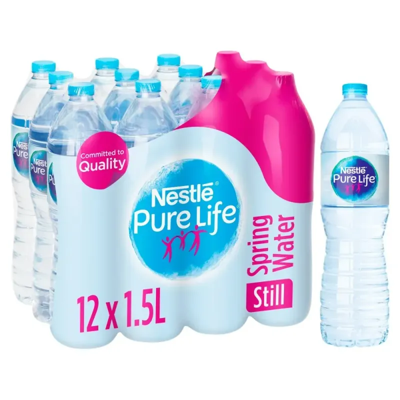 PURE LIFE PURIFIED WATER 12X1.5L