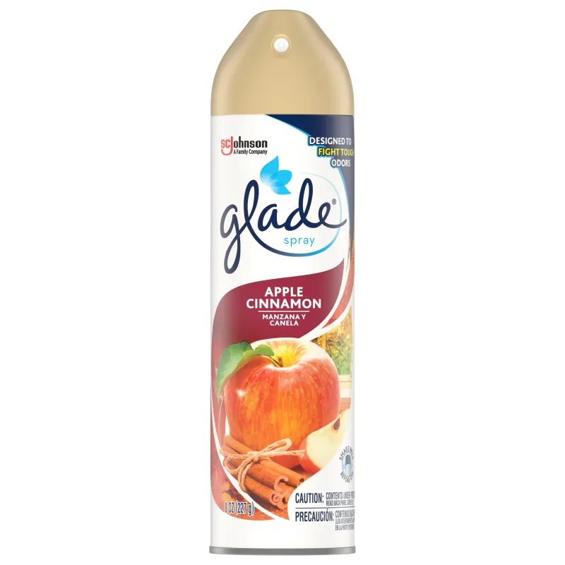 GLADE AIR FRESHENER APPLE CINNAMON 6X8OZ