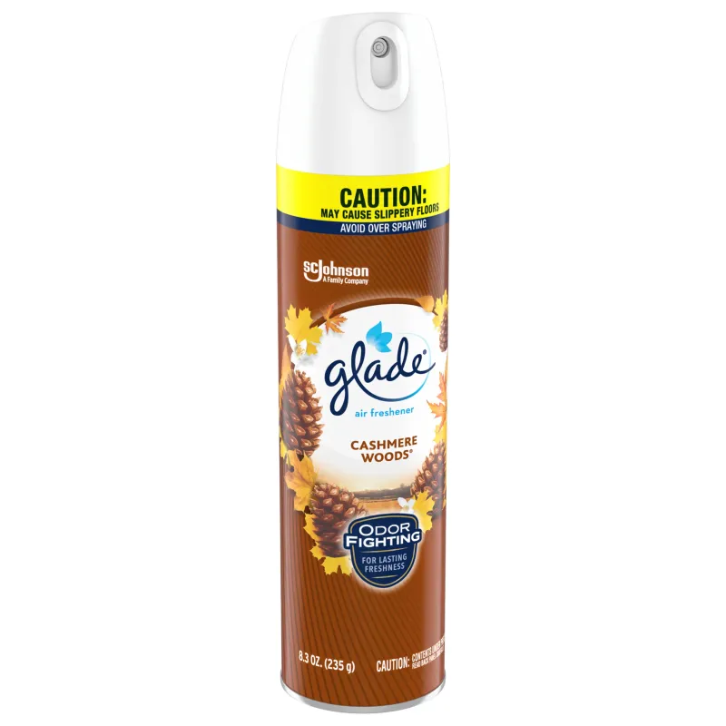 GLADE AIR FRESHENER CASHMERE WOODS 6X8OZ