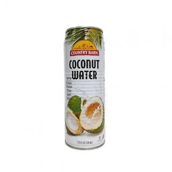COUNTRY BARN COCONUT WATER W/ PULP 24X17.6OZ