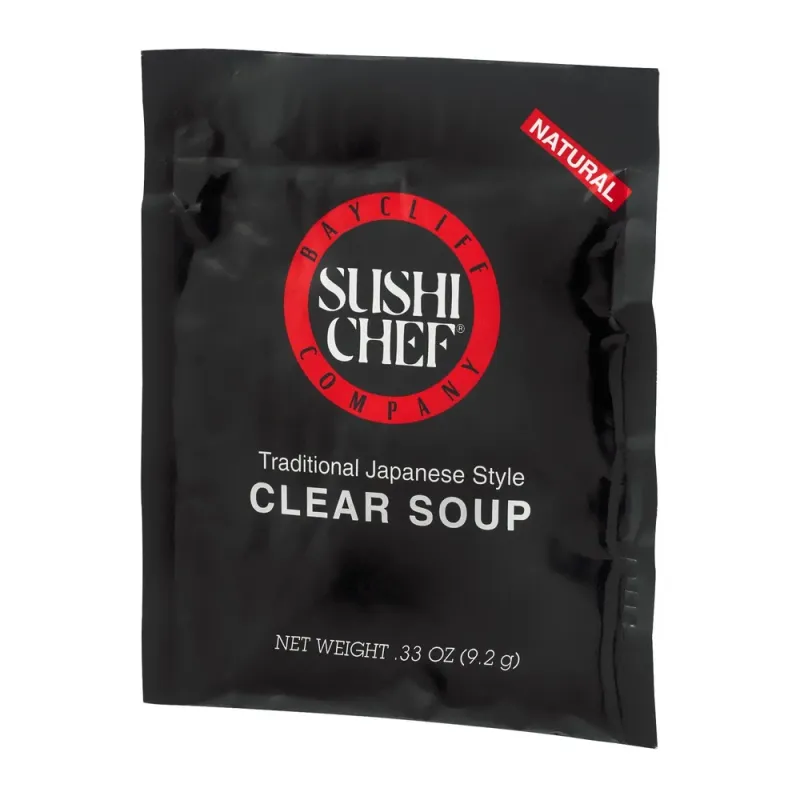 SUSHI CHEF CLEAR SOUP 12XX6X0.33OZ