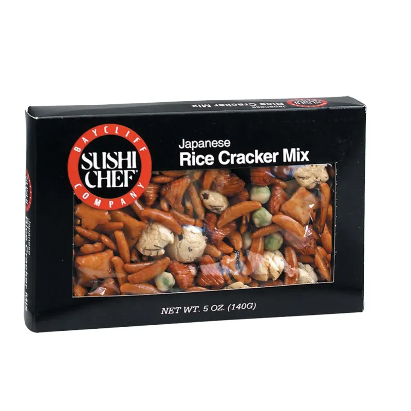 SUSHI CHEF RICE CRACKER MIX 6X5OZ