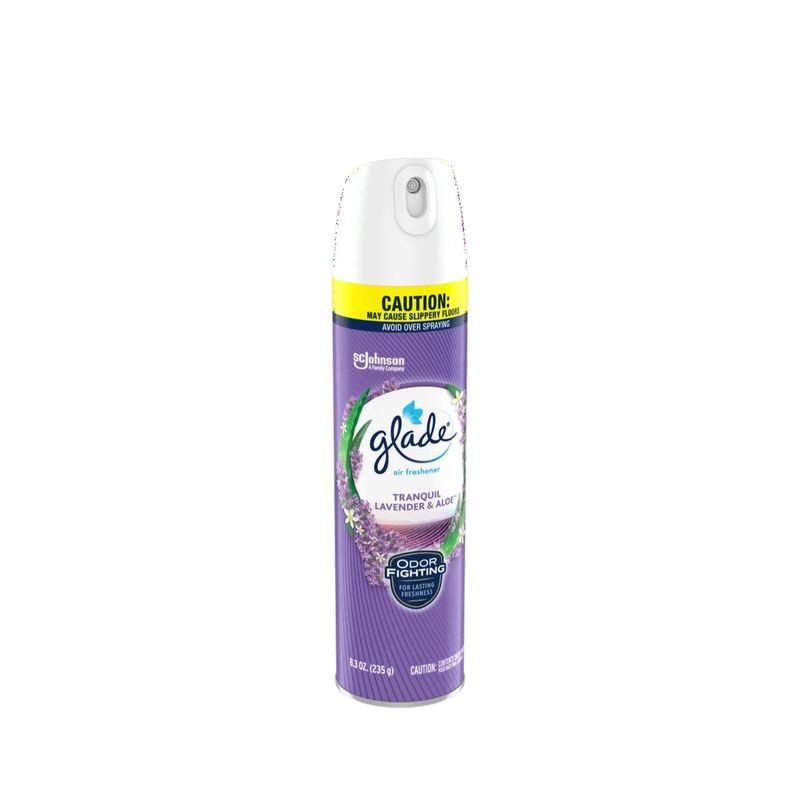 GLADE AIR FRESHENER LAVANDER &amp; VANILLA 6X8OZ
