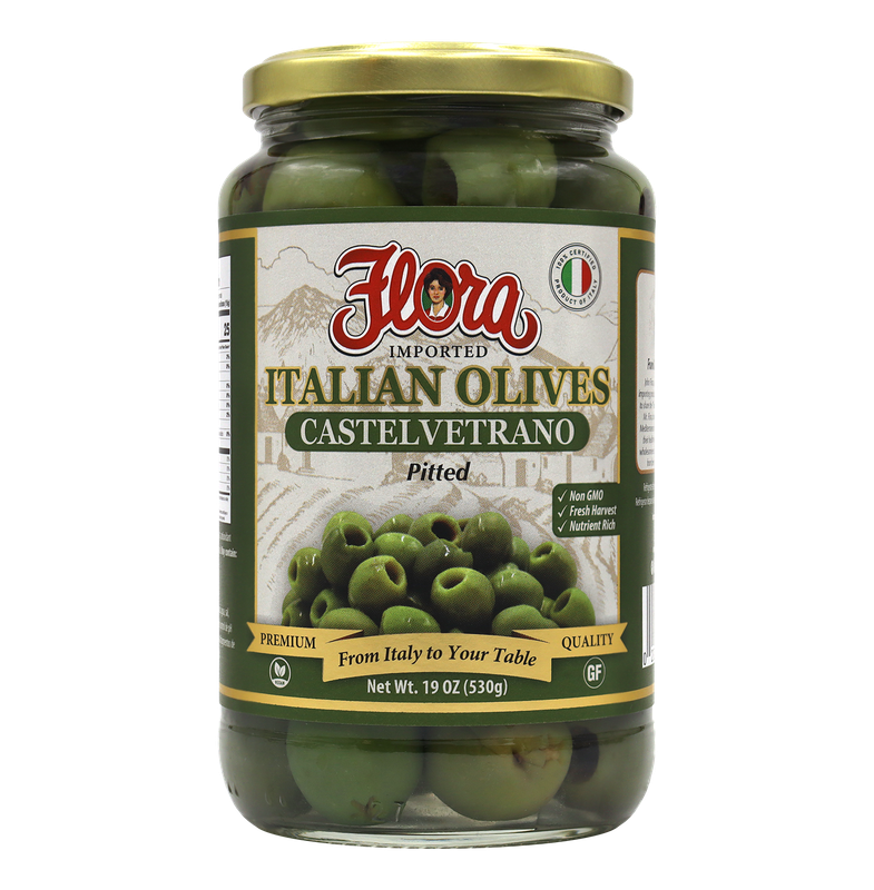 FLORA OLIVE CASTELVETRANO  6X19OZ