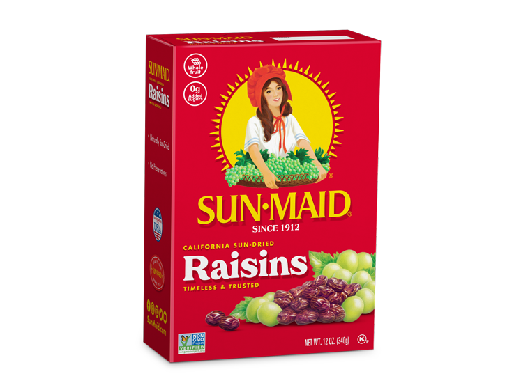 SUN-MAID RAISINS 18X12X.5OZ