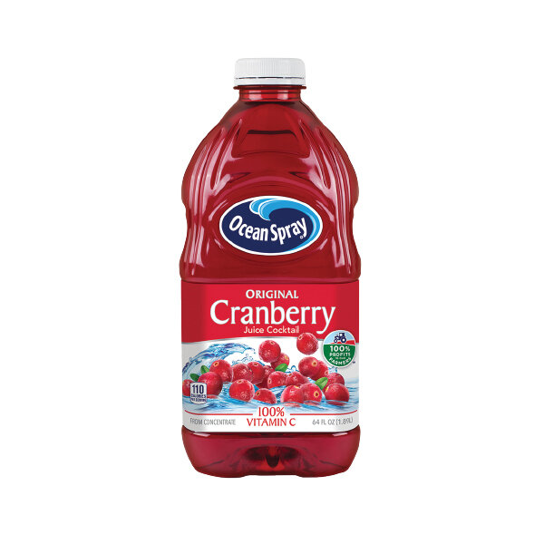 OCEAN SPRAY CRANBERRY COCKTAIL JUICE 8X64OZ