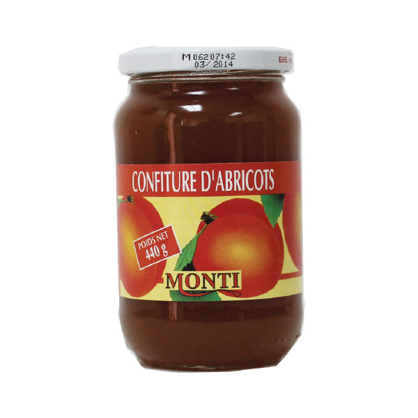 MONTI CONFITURES ABRICOT 6X440G