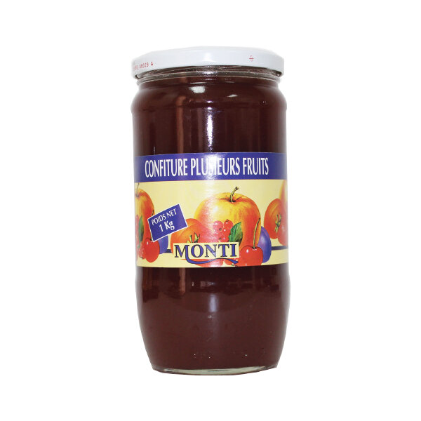 MONTI CONFITURES PLUSIEURS FRUITS 6X1KG