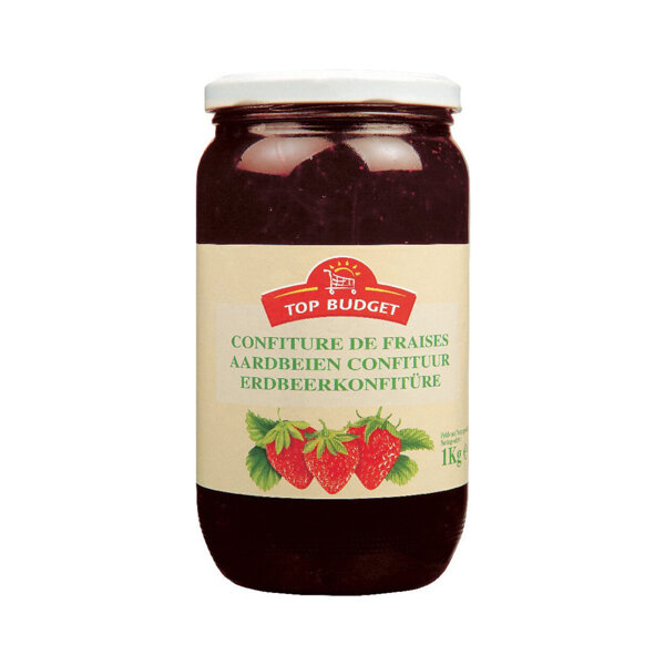 TOP BUDGET CONFITURE FRAISES 6X1KG