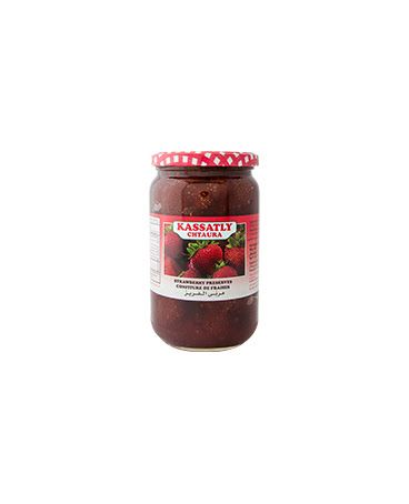 KASSATLY STRAWBERRY JAM 12X450GR