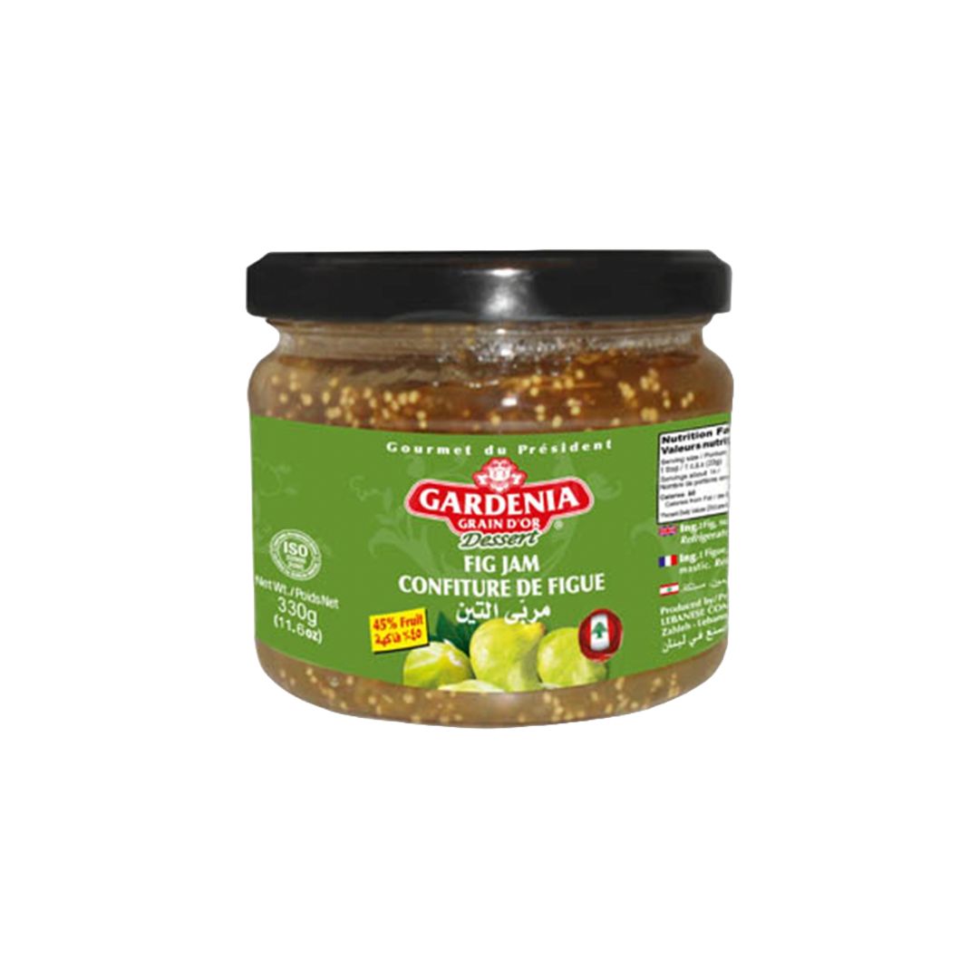 GARDENIA FIG JAM 12X330G