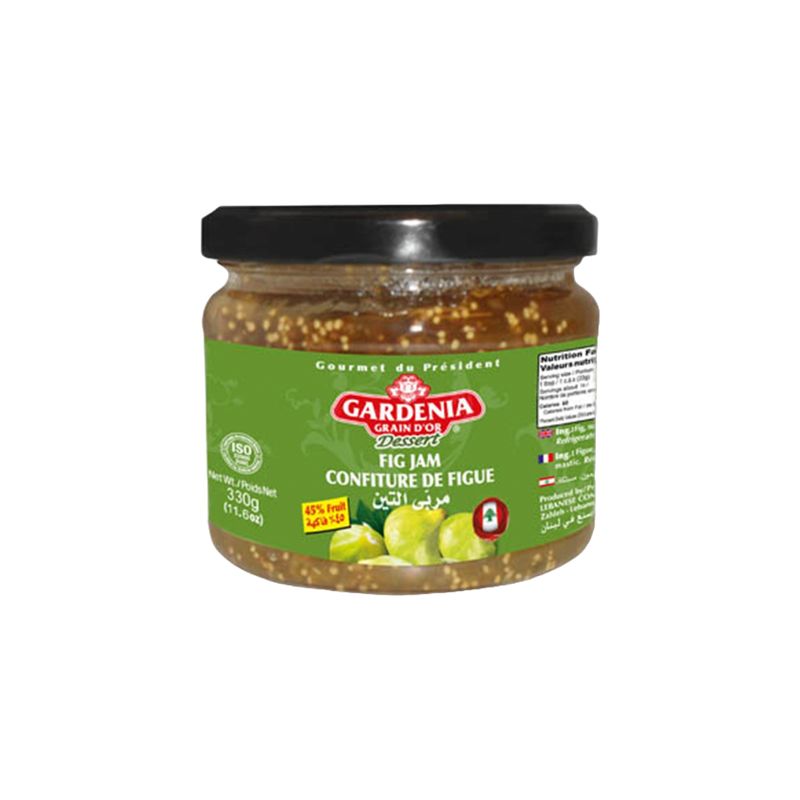 GARDENIA FIG JAM 12X330G