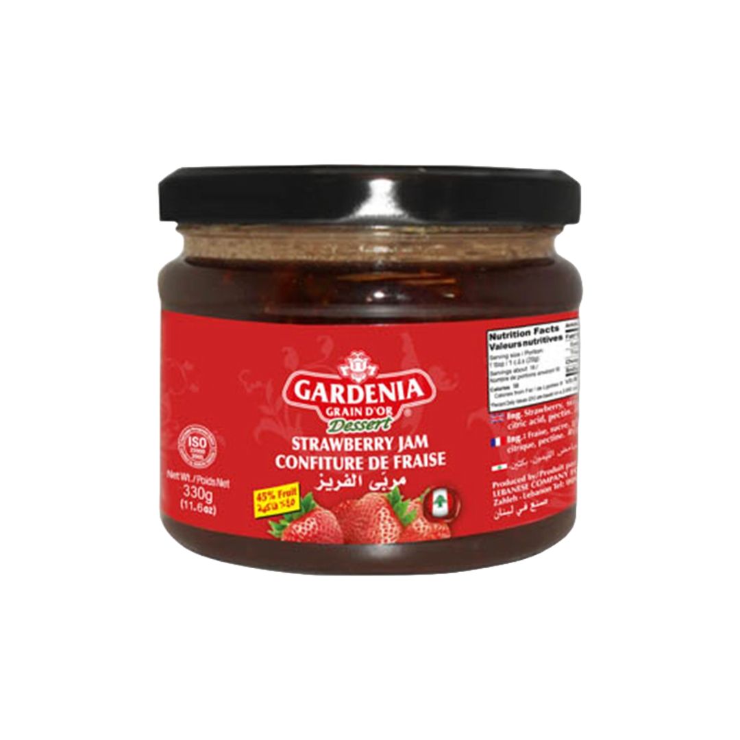 GARDENIA STRAWBERRY JAM 12X330G