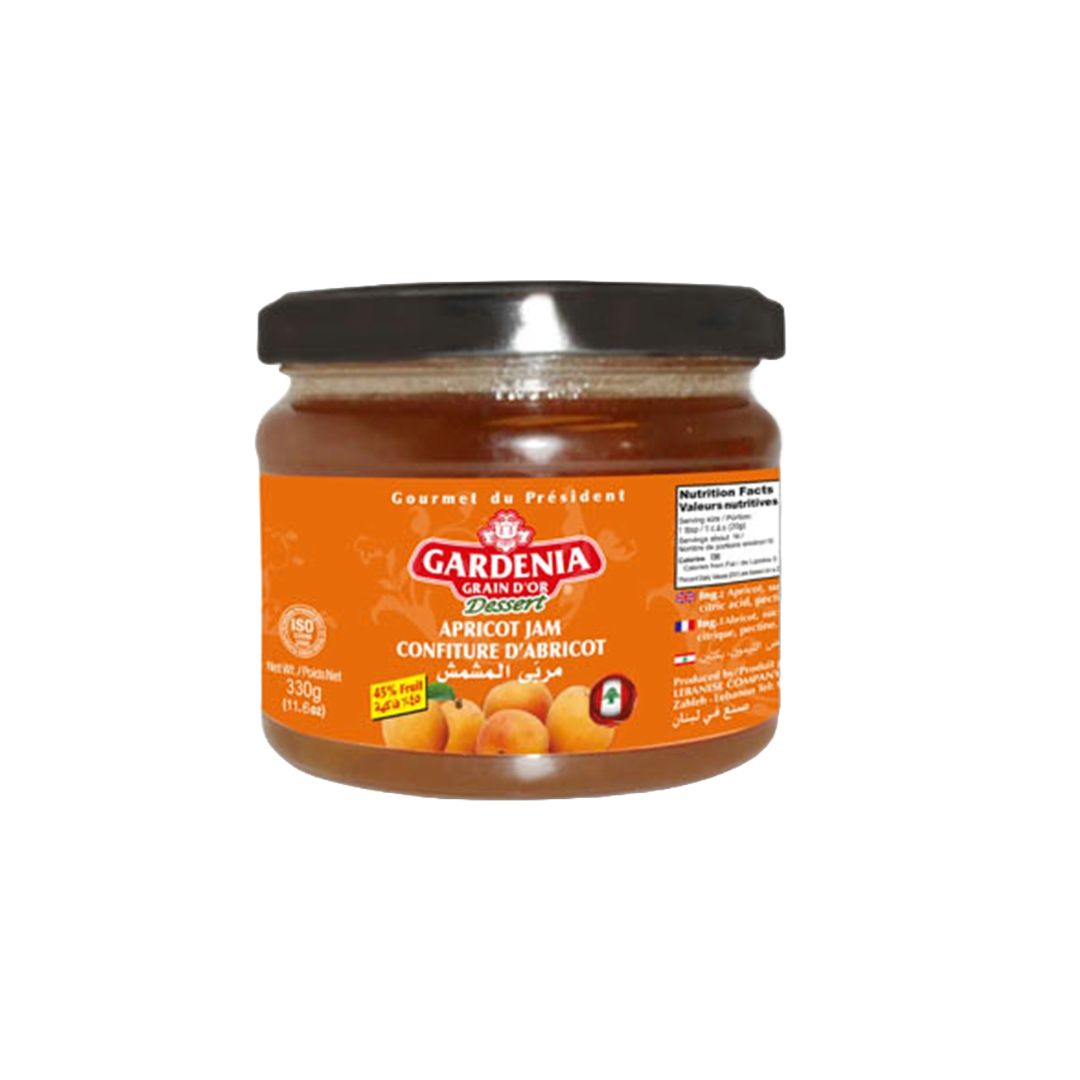 GARDENIA APRICOT JAM 12X330G