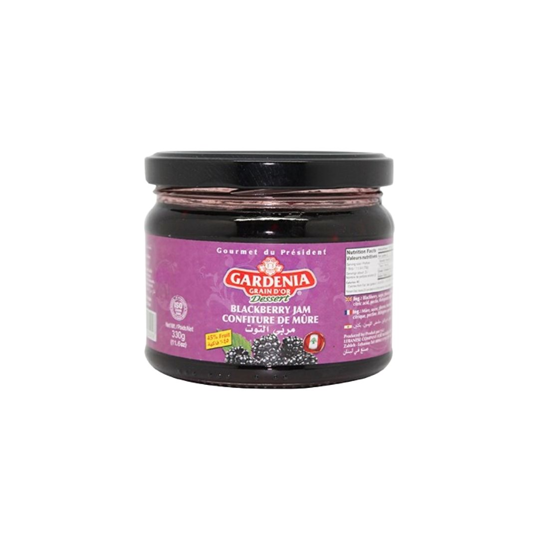GARDENIA BLACKBERRY JAM 12X330G