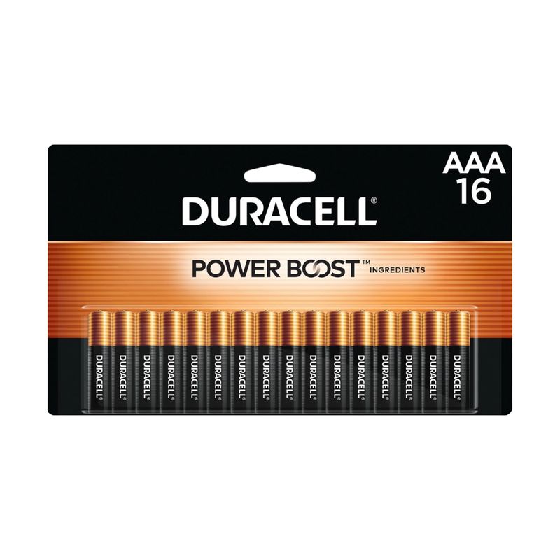 DURACELL 1.5V AAA-16 BATTERY 6X16CT