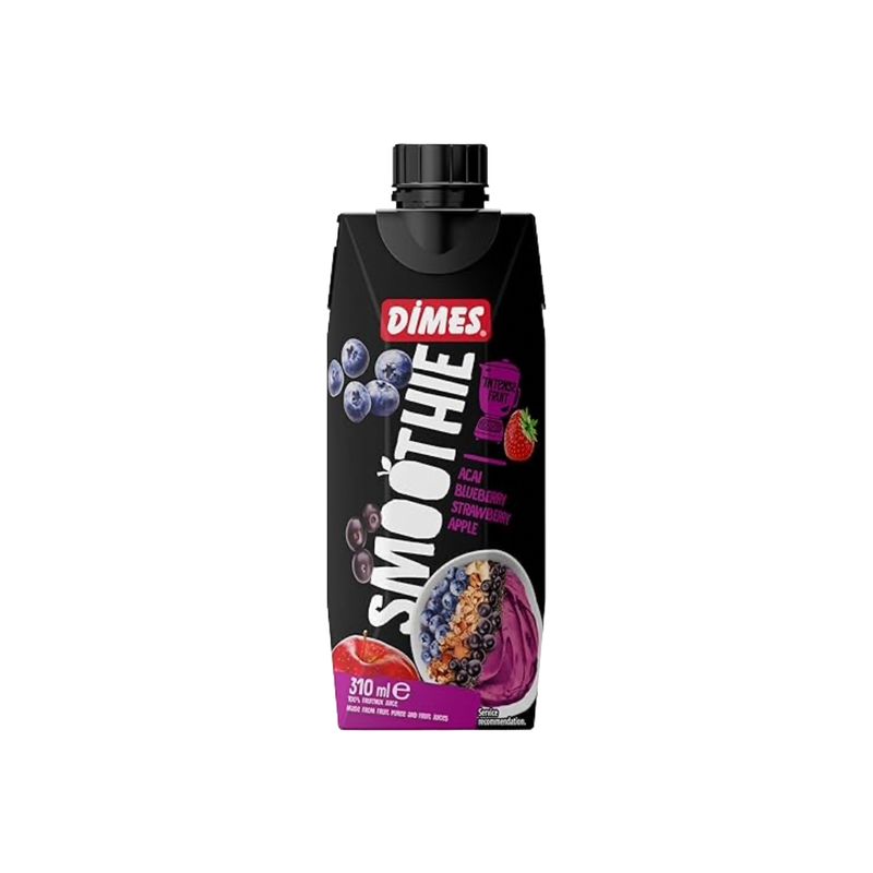 DIMES MIXED FRUIT PUREE BLUEBERRY SMOOTHIE 12X310ML