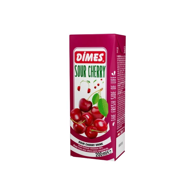 DIMES SOUR CHERRY JUICE TETRA 27X200ML